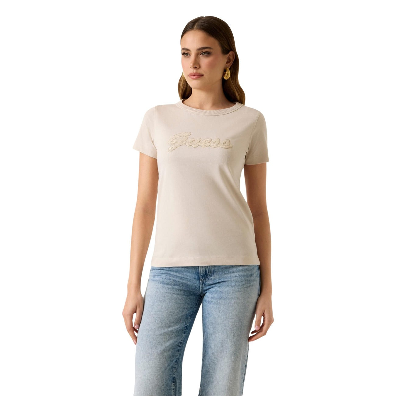 Guess T-Shirt Damen Weiß #2454364