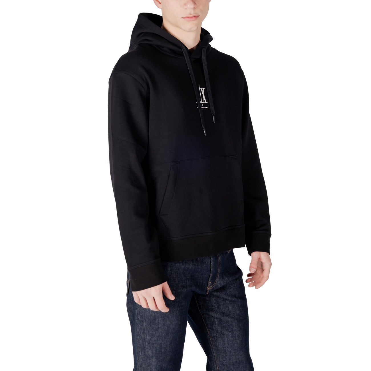Armani Exchange Sweatshirt Heren Zwart #2410499