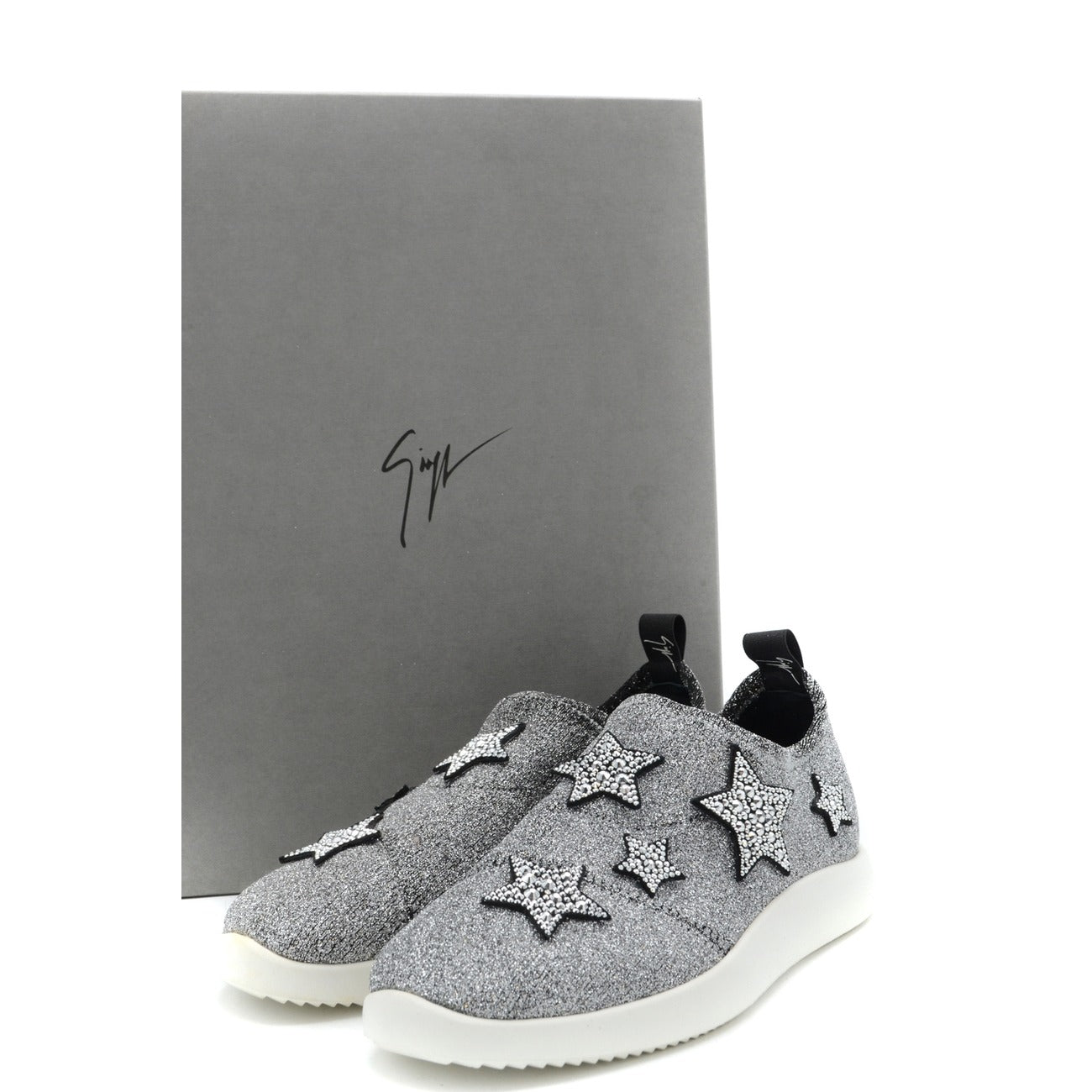Giuseppe Zanotti Women Sneaker Silber