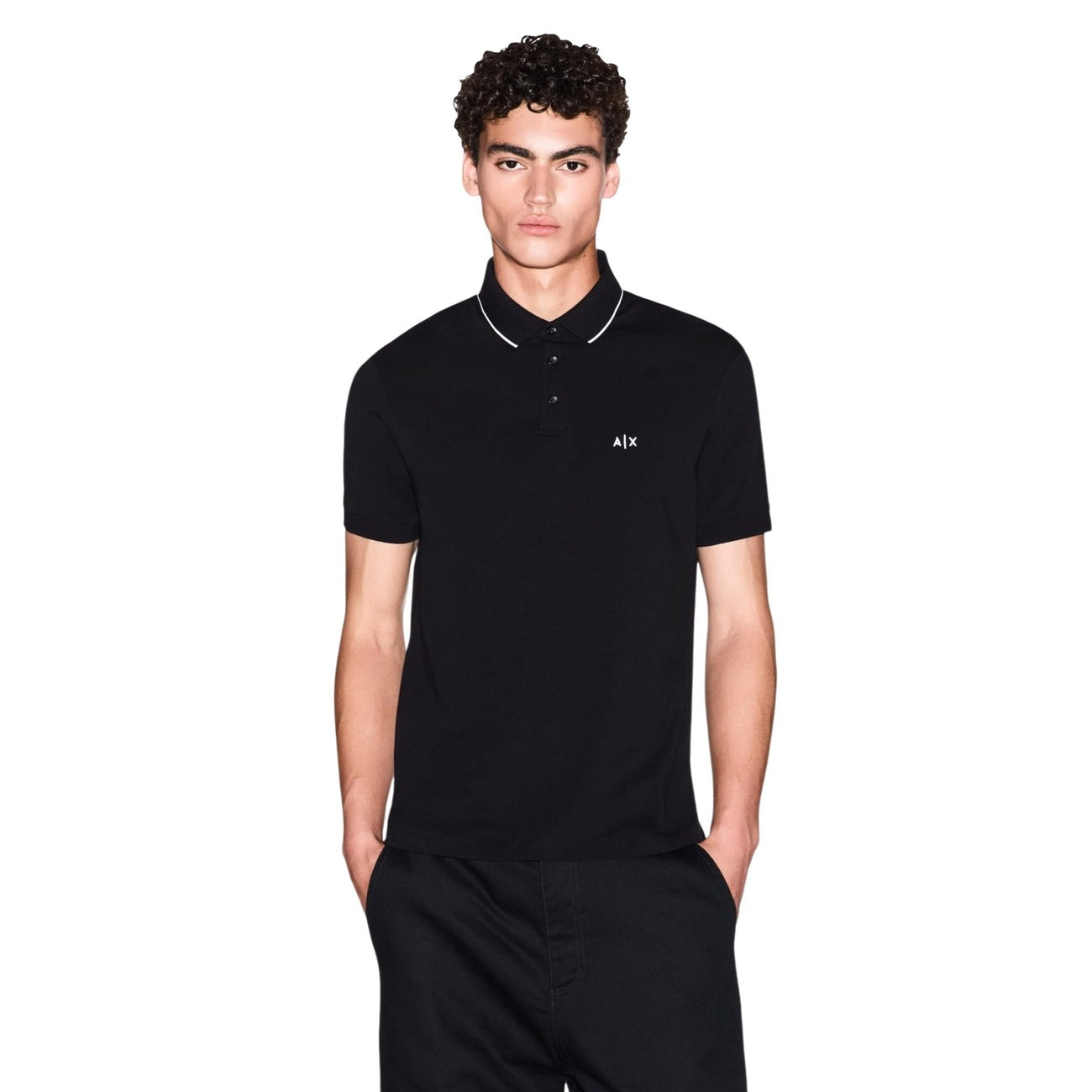 Armani Exchange Polo Top Herren Braun