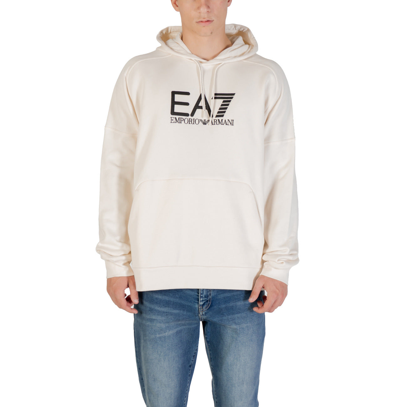 Ea7 Sweatshirt Heren Wit