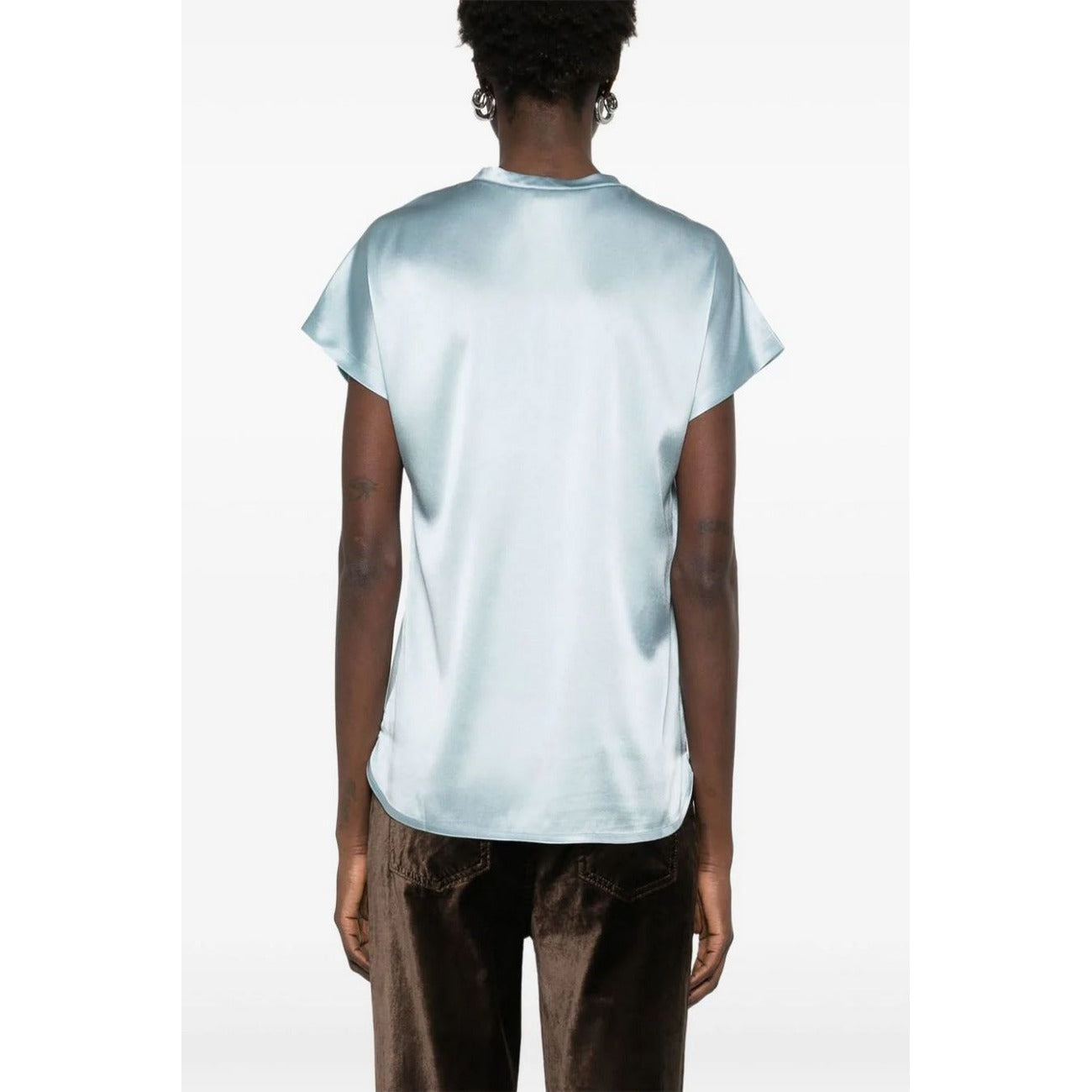 Pinko Bluse Damen Hellblau