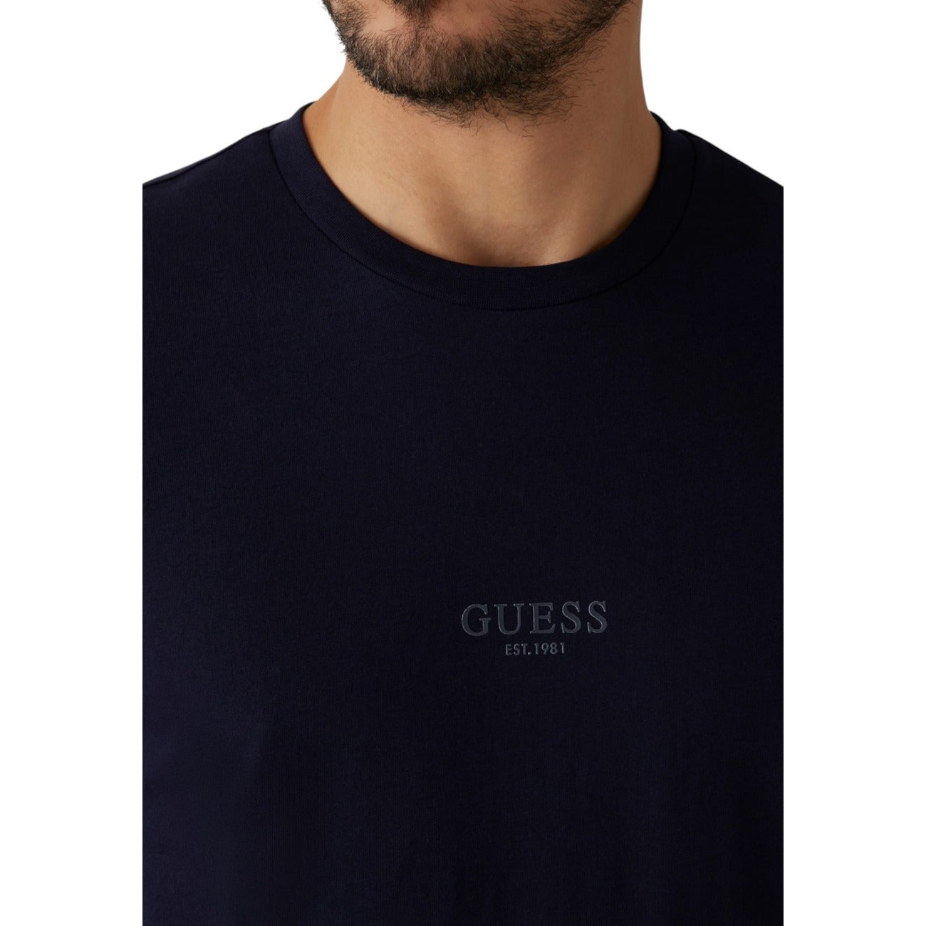 Guess T-shirt Heren Blauw #2292901