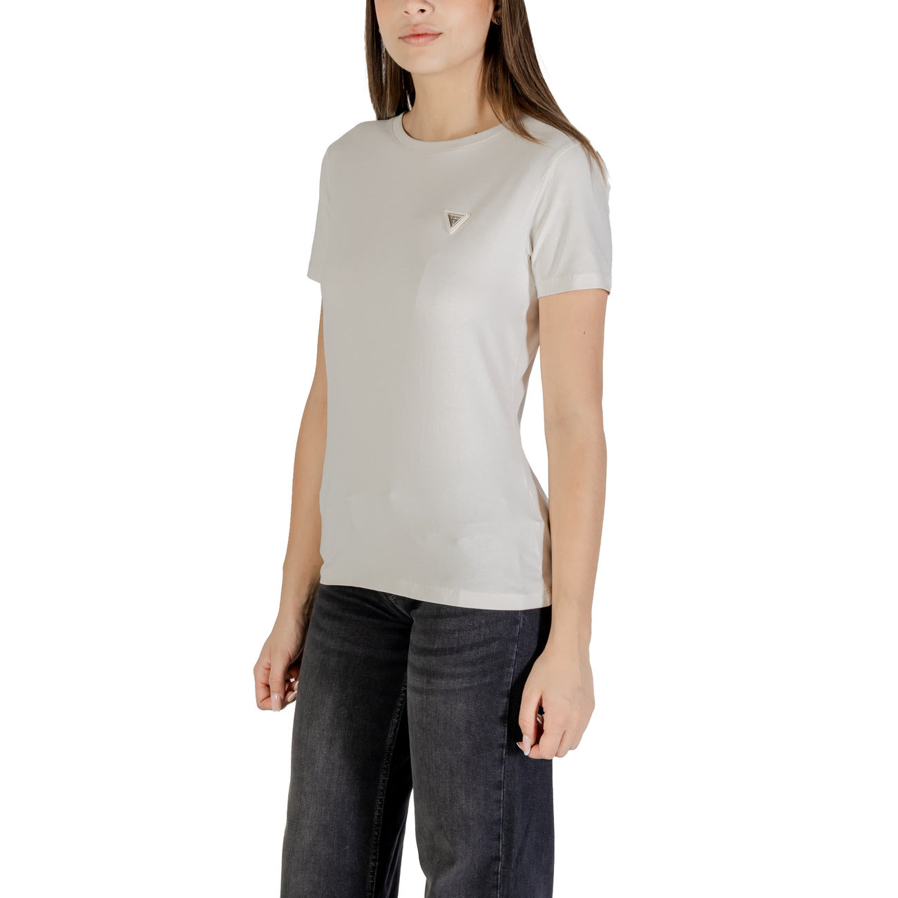 Guess Active T-Shirt Damen Beige #2426176