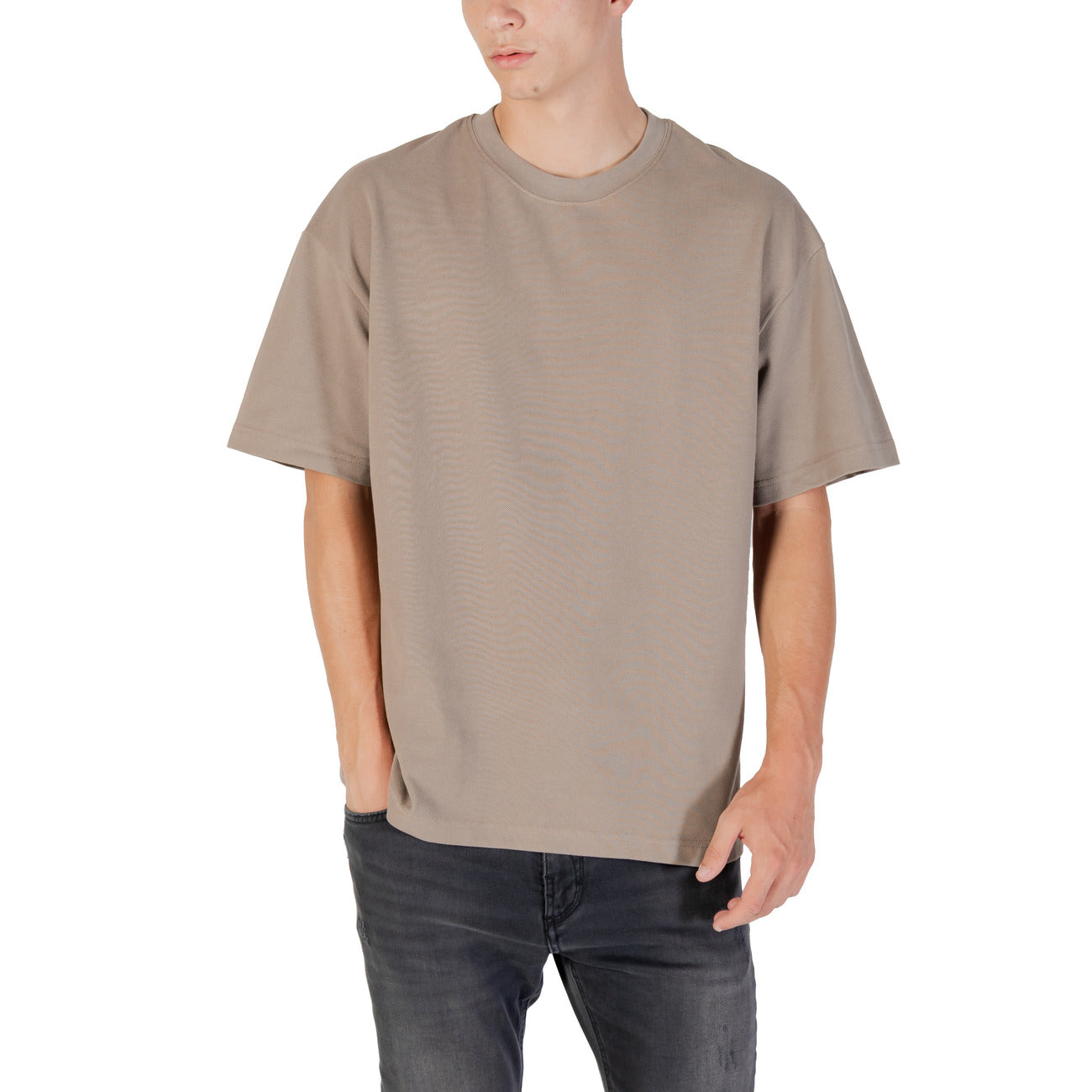 Gianni Lupo T-Shirt Herren Beige