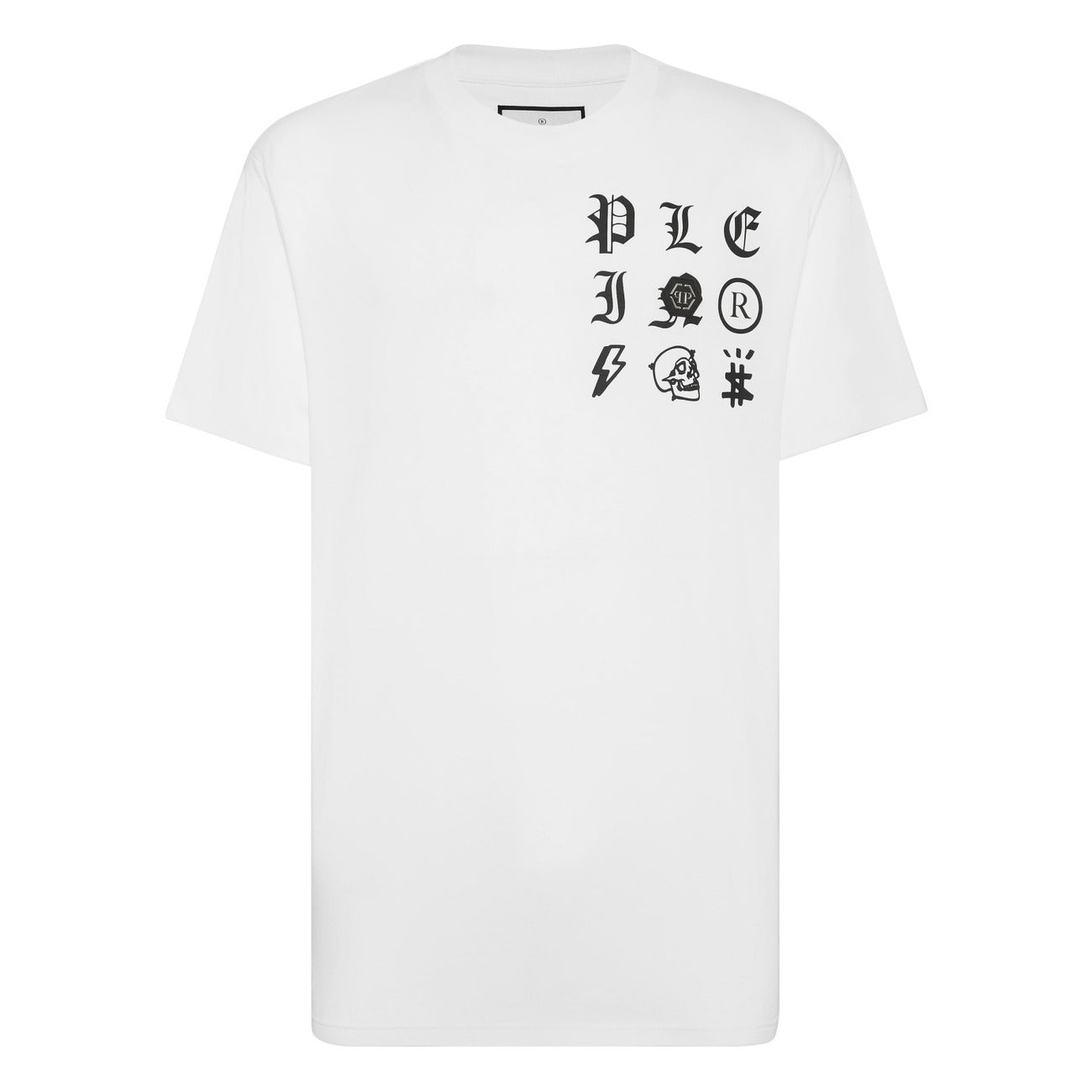 Philipp Plein T-shirt Heren Wit #2430659