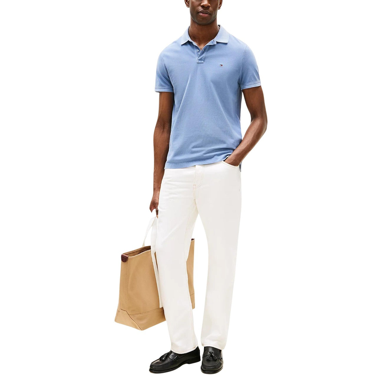 Tommy Hilfiger Polo Top Herren Blau