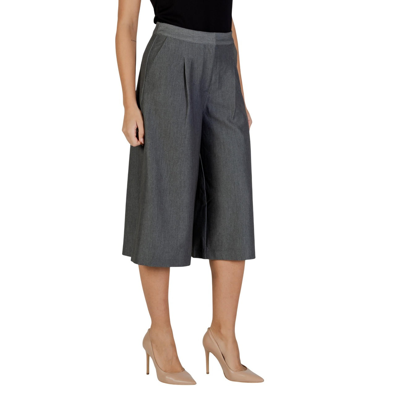 Ichi Hose Damen Grau #2442561
