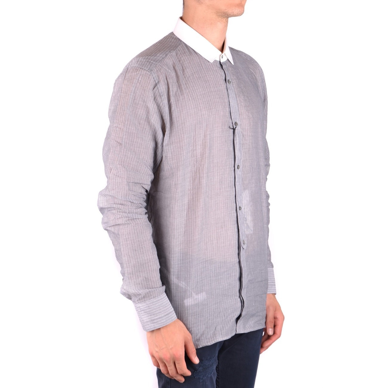 Neil Barrett Shirt Heren Grijs #2430952
