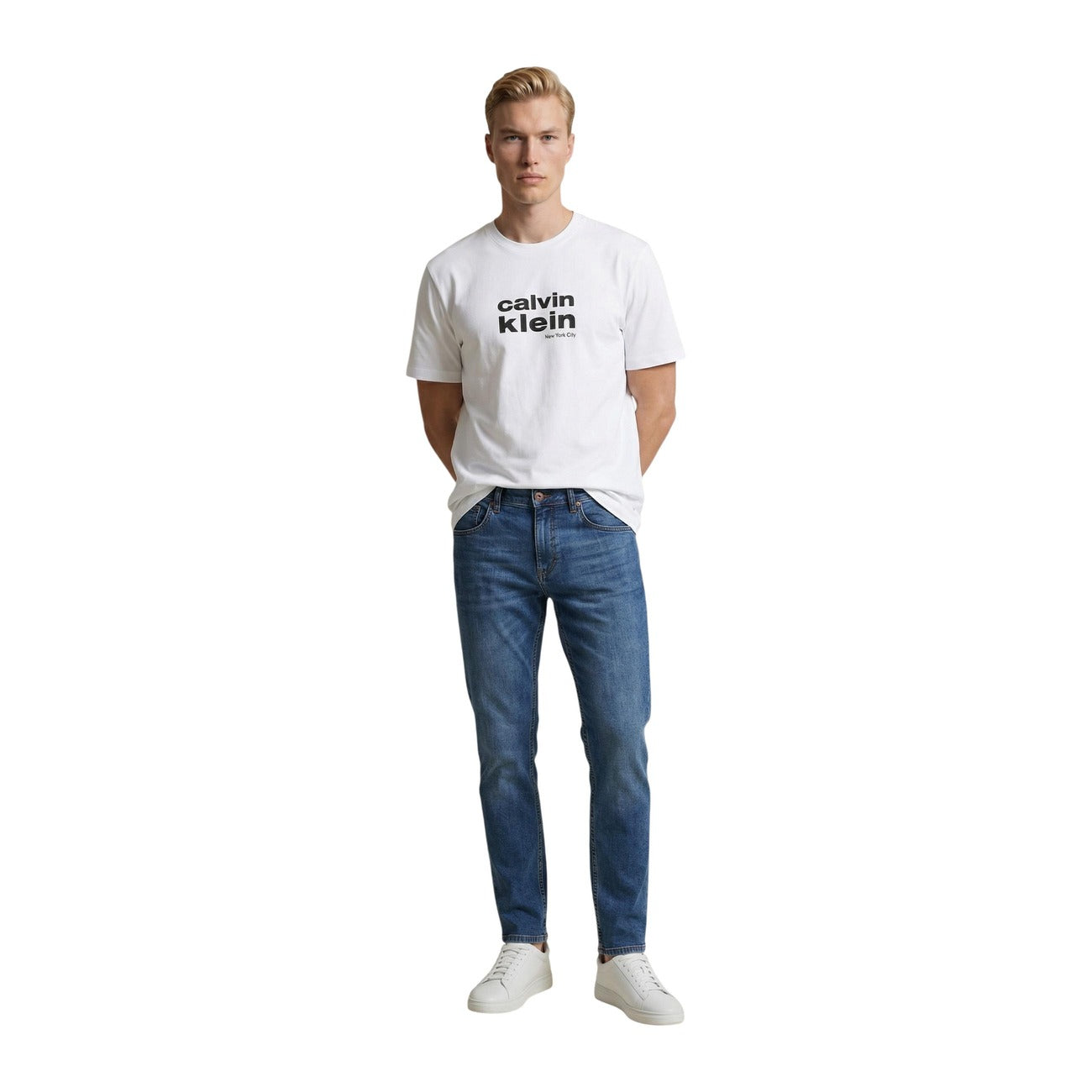 Calvin Klein Jeans T-Shirt Herren Weiß #2466826