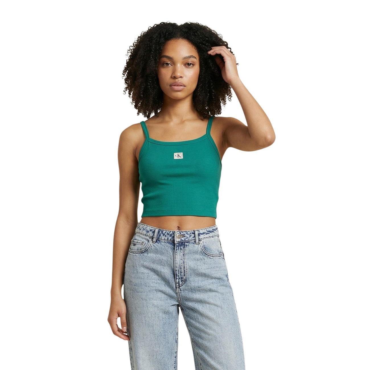 Calvin Klein Jeans Top Damen Weiß #2458437