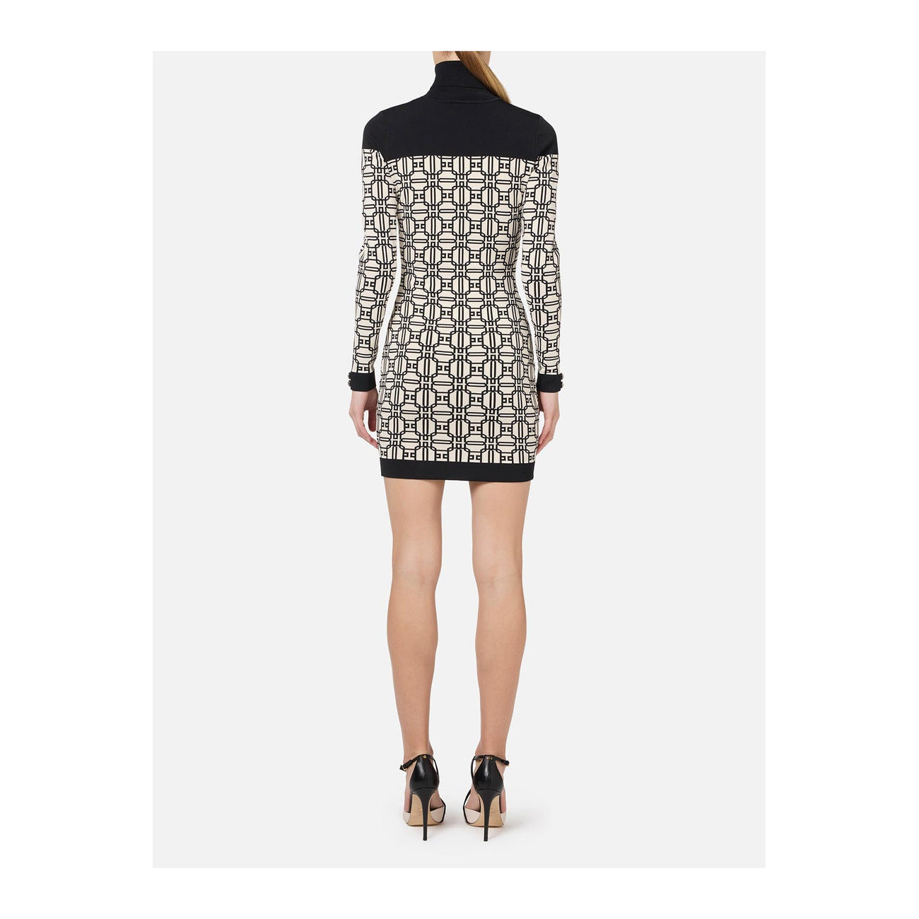 Elisabetta Franchi Jurk Dames Multicolor