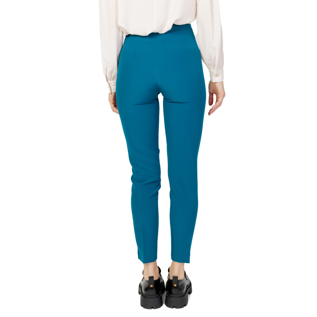 Hanny Deep Trousers Women Green