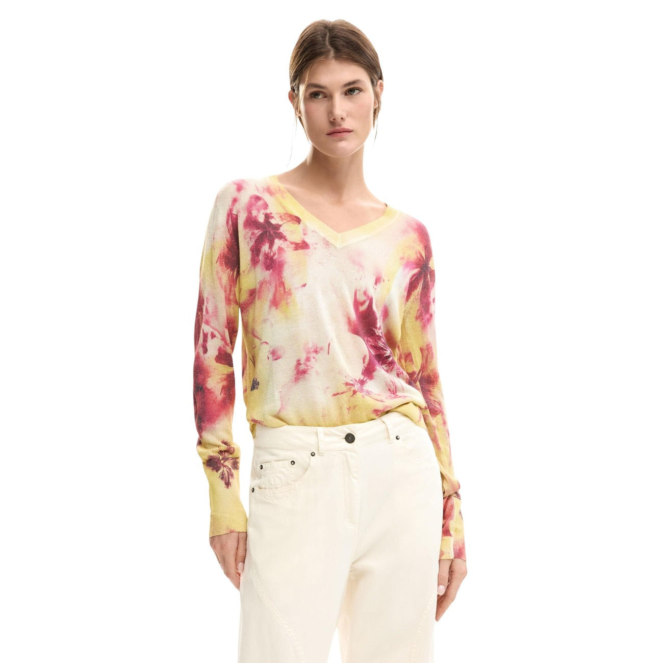 Desigual Strickmode Damen Rosa #2453023