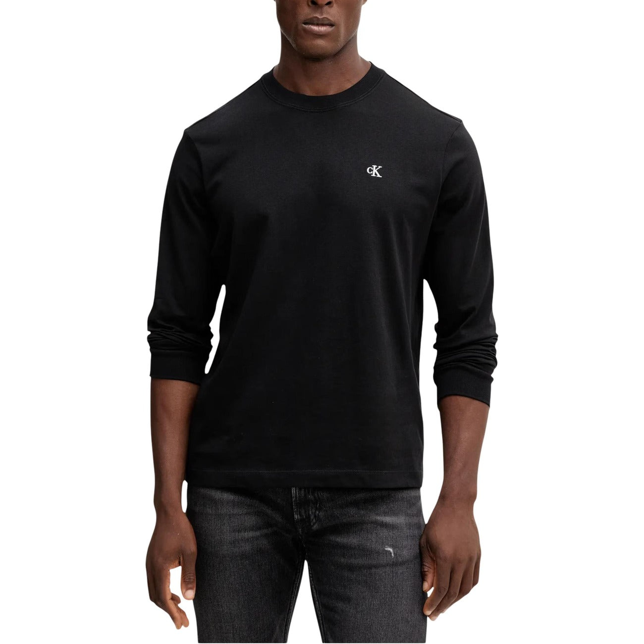 Calvin Klein Jeans T-shirt Heren Zwart #2447516