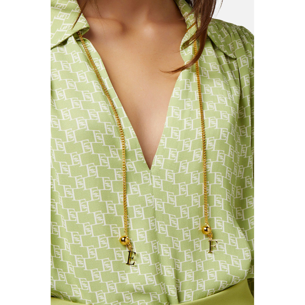 Elisabetta Franchi Bloes Dames Groen