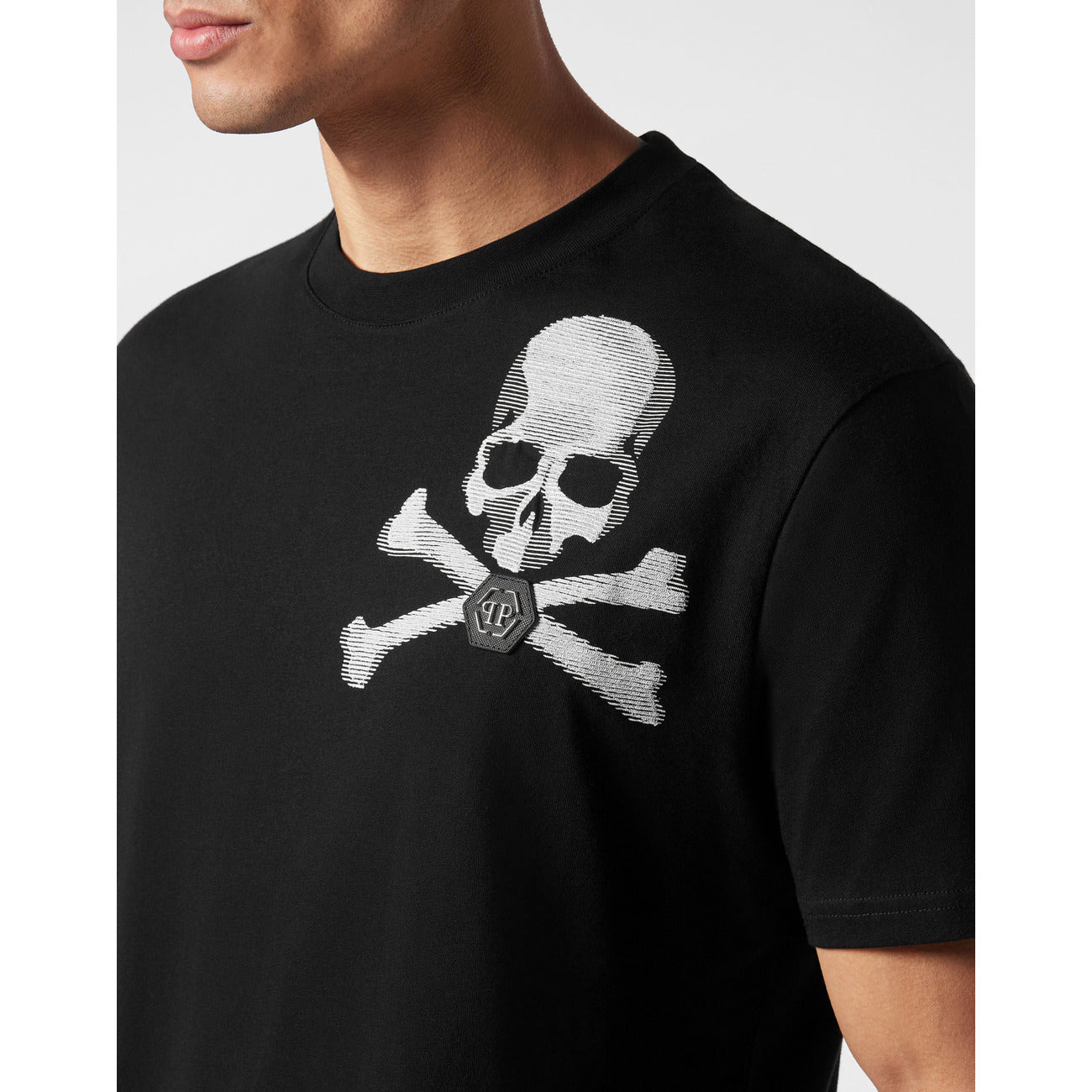 Philipp Plein T-shirt Heren Zwart #2430658
