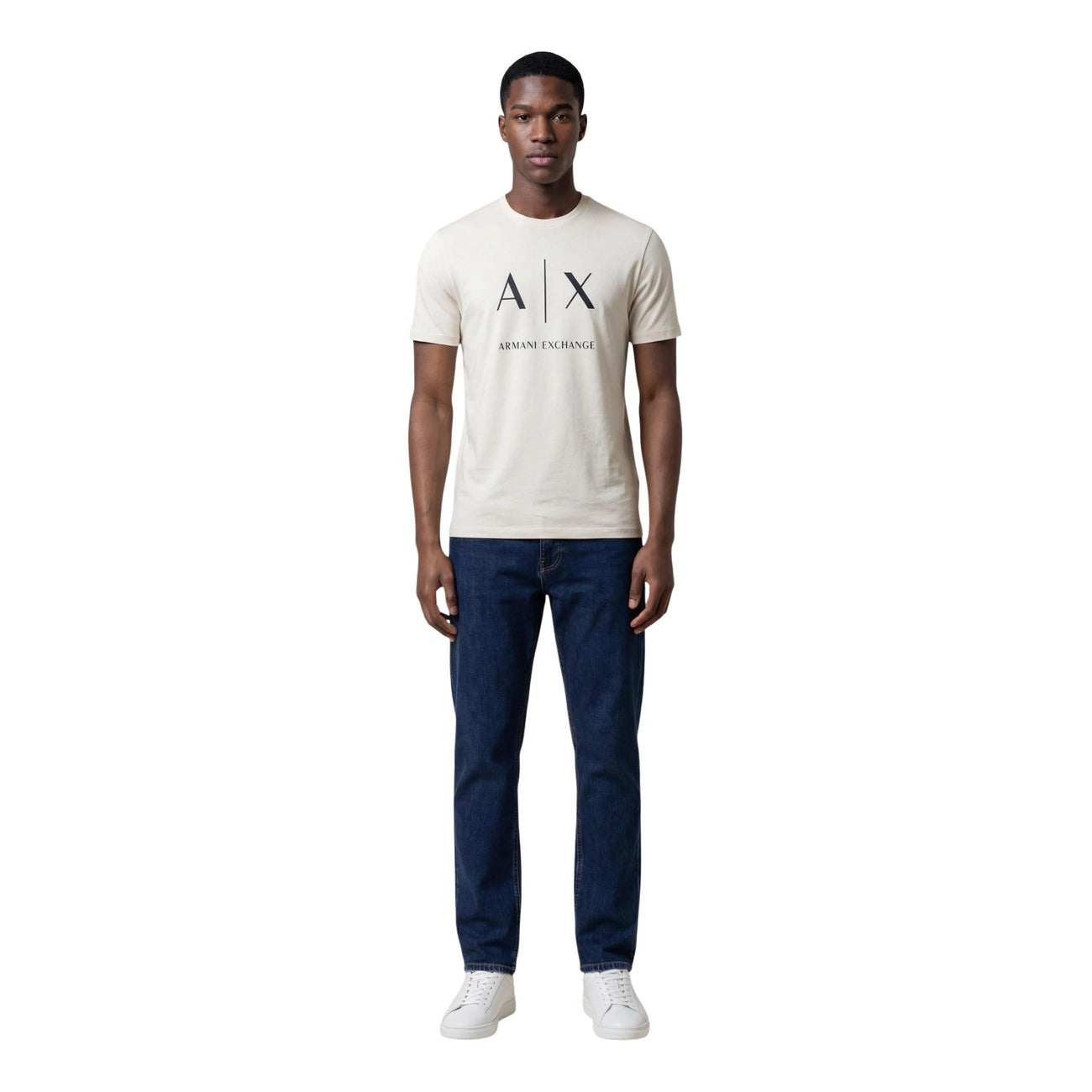 Armani Exchange T-Shirt Herren Beige #2454205