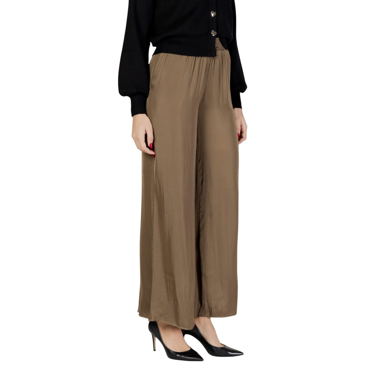 Morgan De Toi Broek Dames Groen