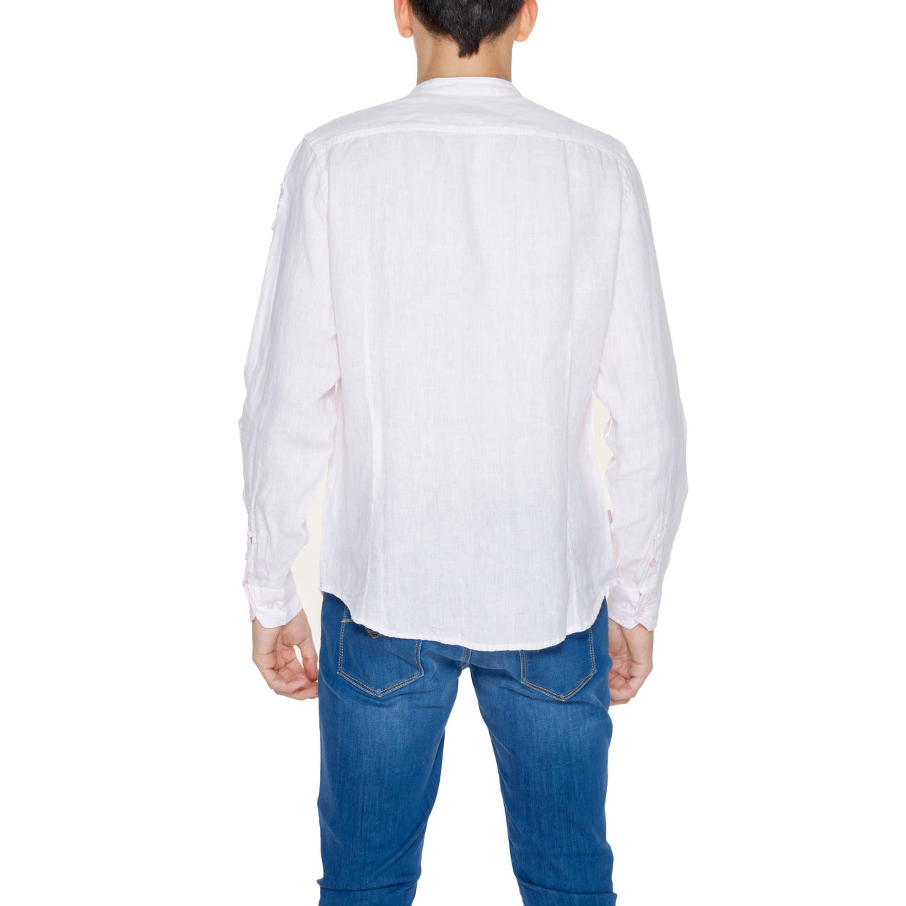 Blauer Shirt Herren