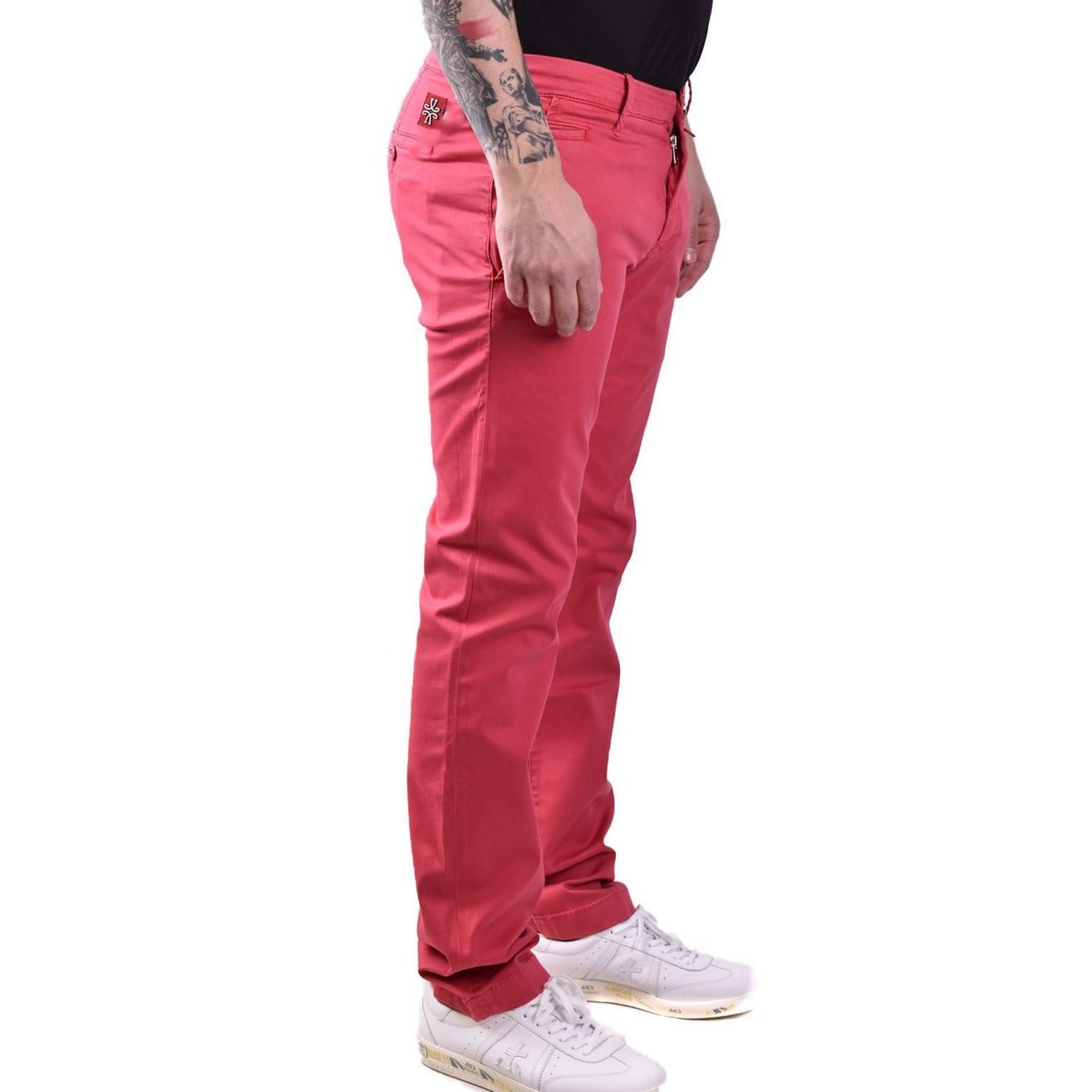 Jacob Cohen Hose Herren Rot