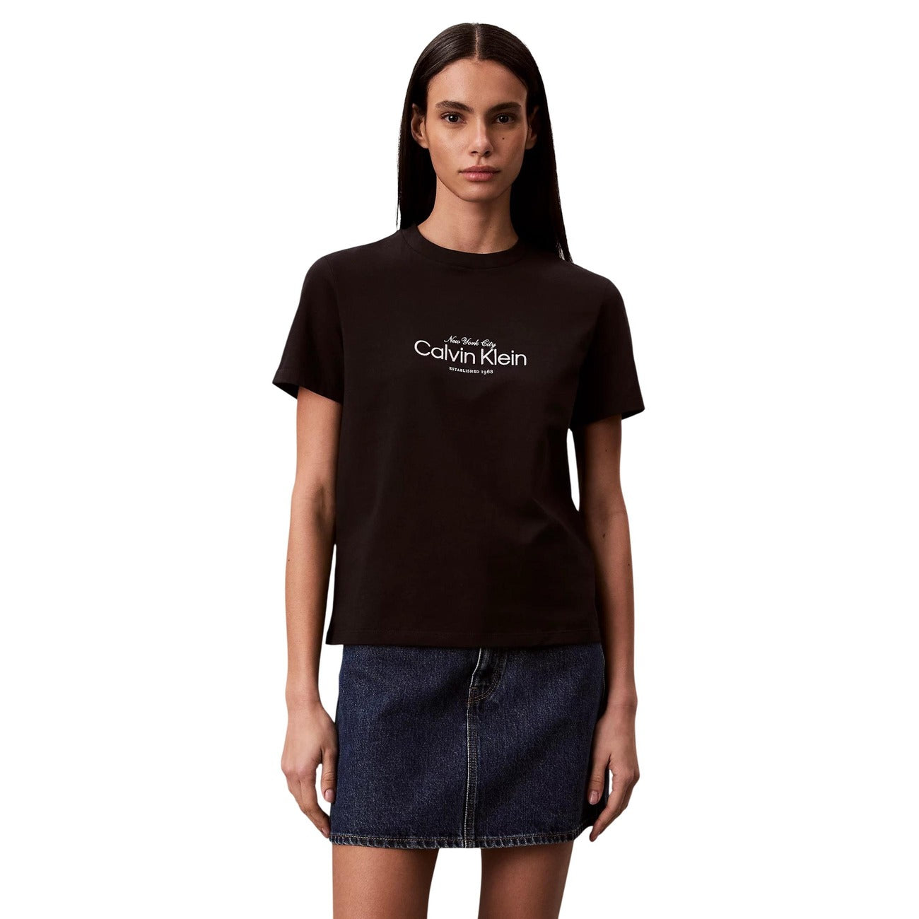 Calvin Klein Jeans T-shirt Women White #2457656