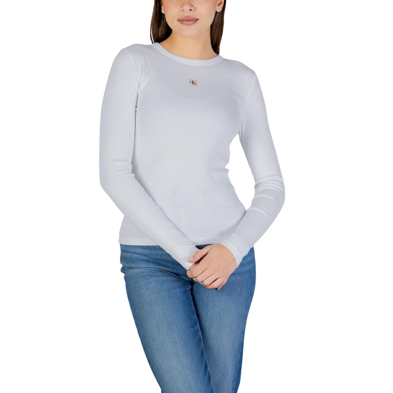 Calvin Klein Jeans T-Shirt Damen Weiß #2469895