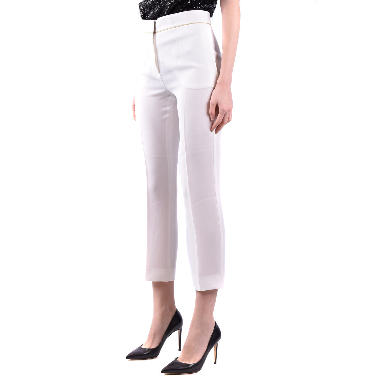 Maxmara Hose Damen Weiß