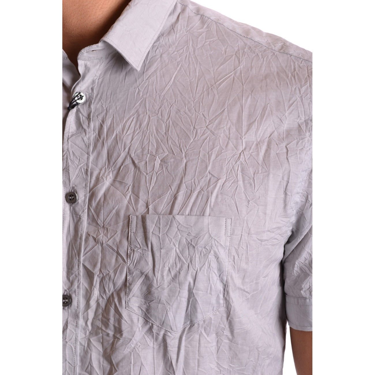 Neil Barrett Shirt Men Grey #2430852
