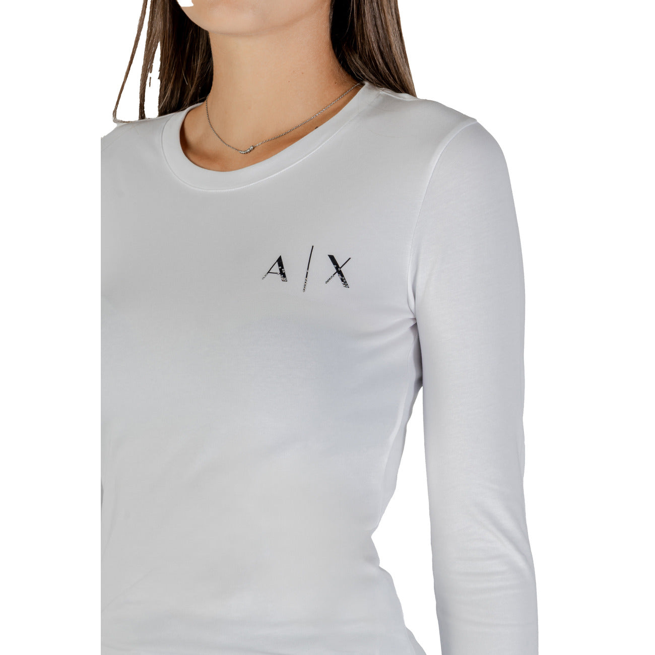 Armani Exchange T-shirt Dames Wit #2432311