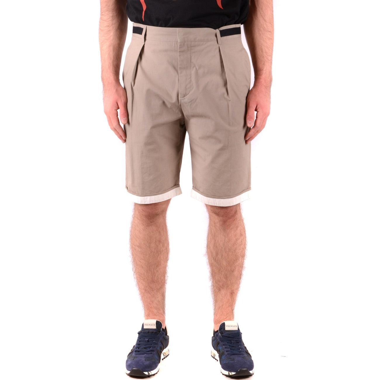 Alexander Mcqueen Bermuda Men Beige