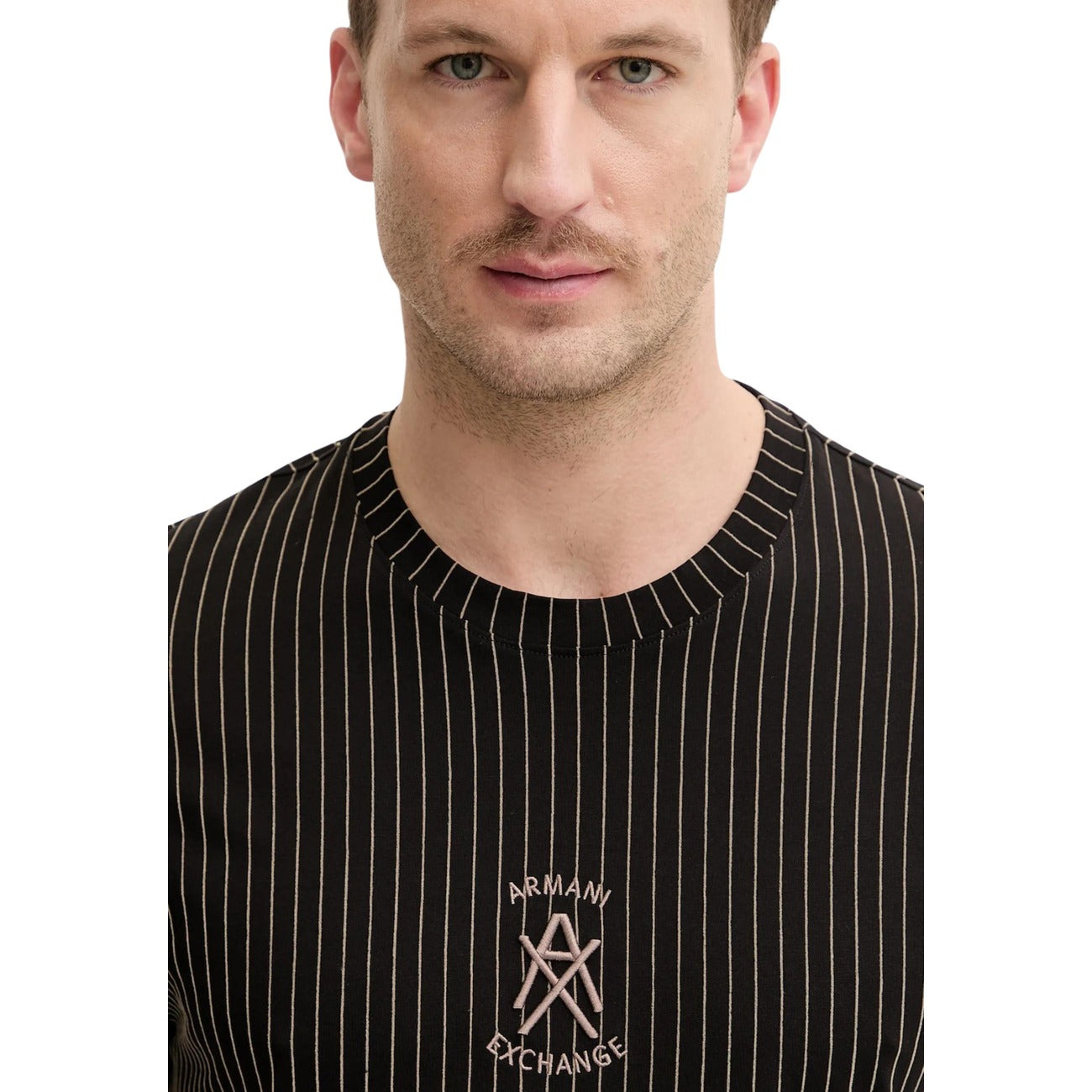 Armani Exchange T-Shirt Herren Schwarz Schwarz #2450065
