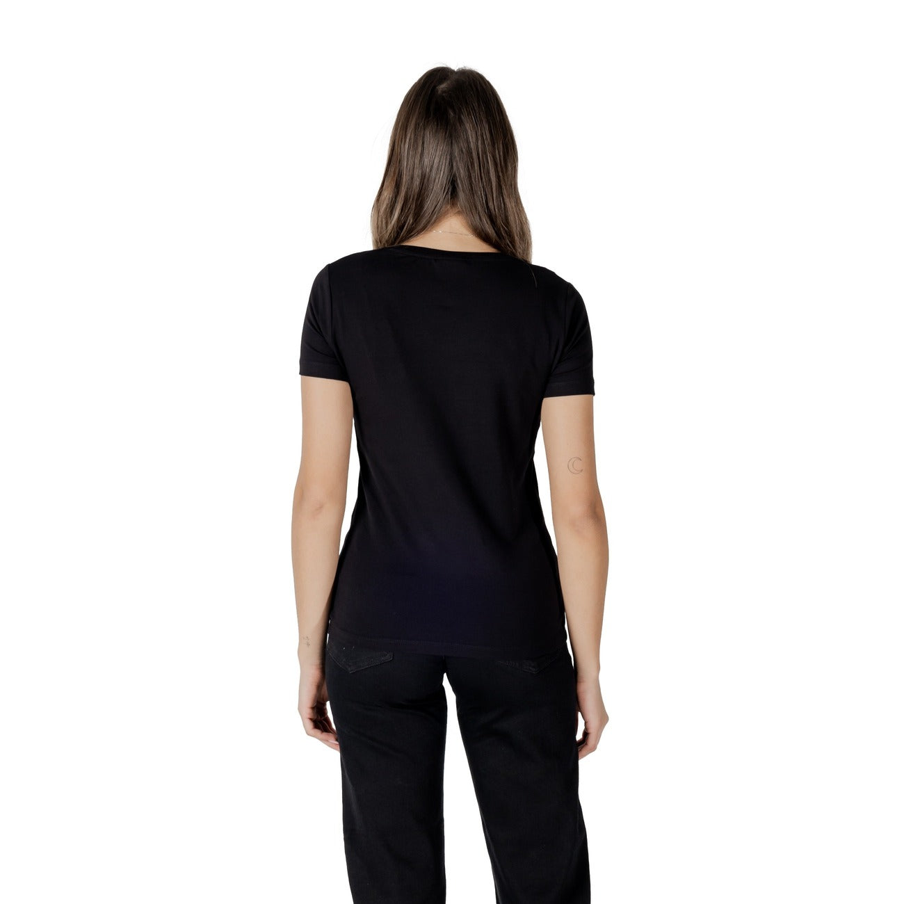 Ea7 T-shirt Dames Zwart #2410997