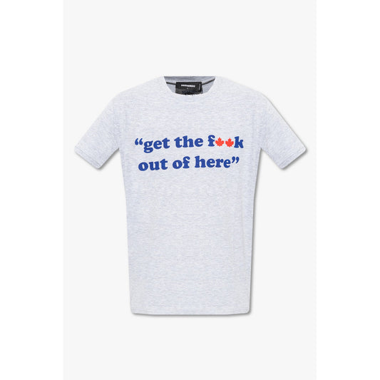 Dsquared T-shirt Men Grey #2424468