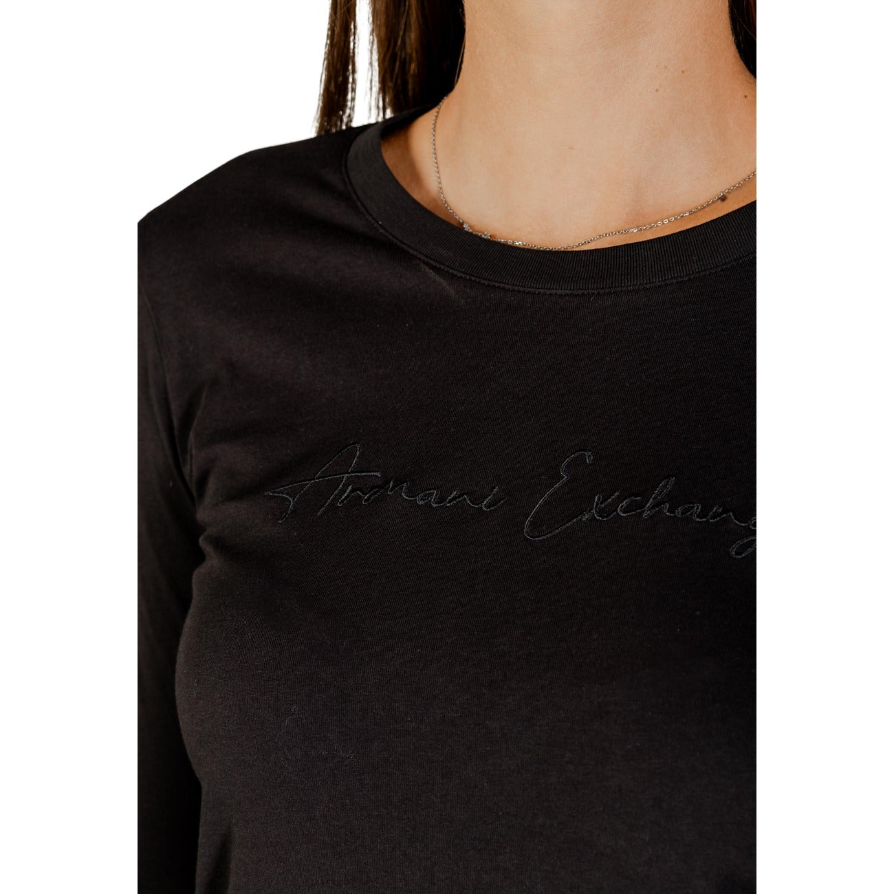 Armani Exchange T-shirt Dames Zwart #2430520