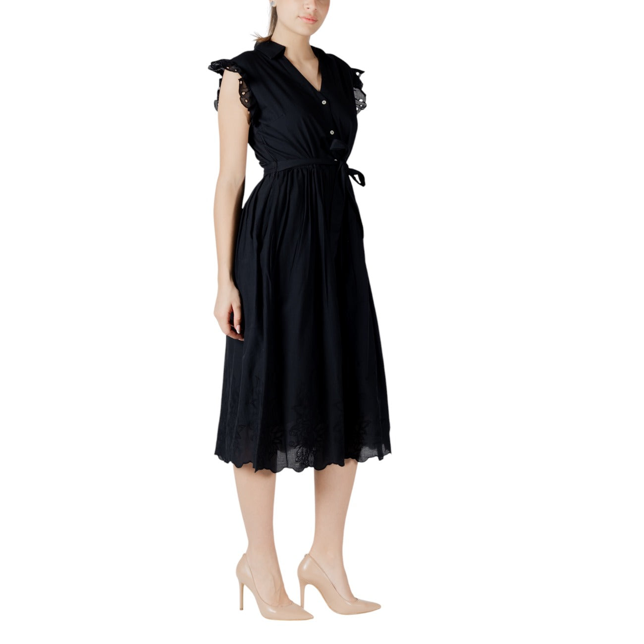 Vila Clothes Kleid Damen Schwarz
