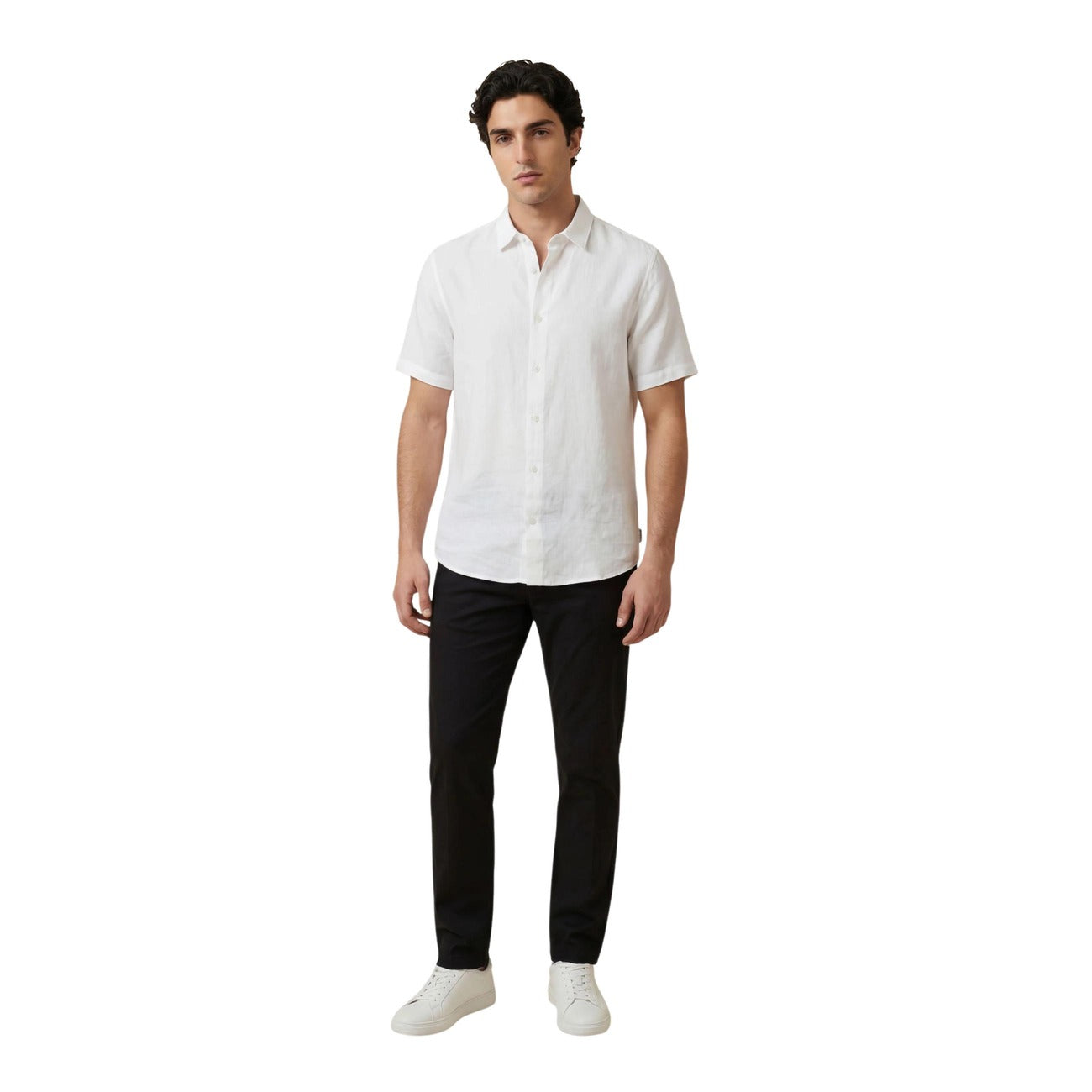 Armani Exchange Shirt Heren Wit