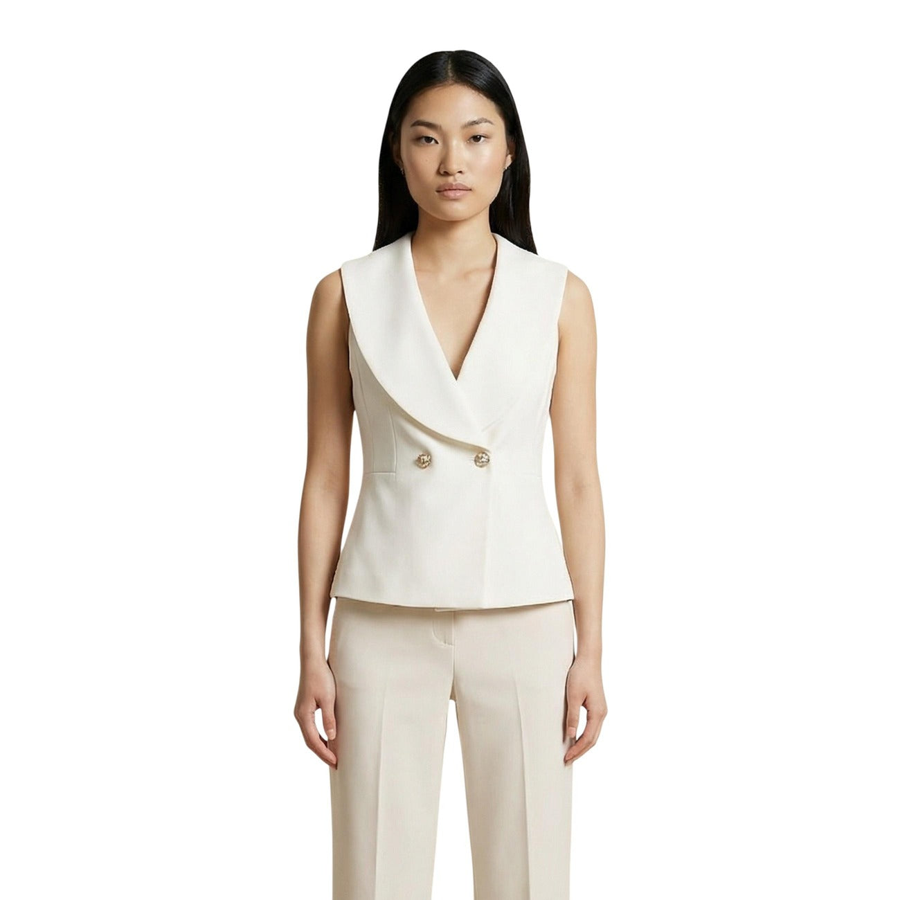 Artigli Gilet Dames Beige #2464368