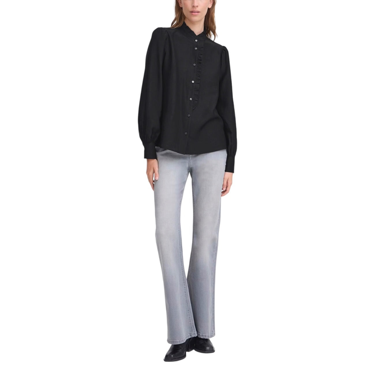 Ichi Bloes Dames Zwart