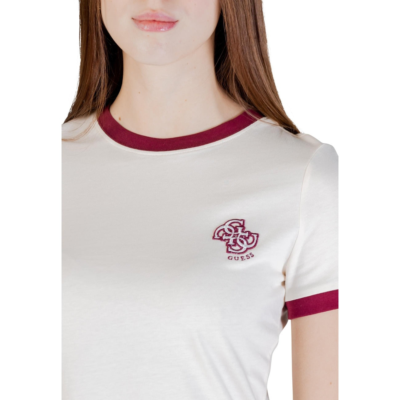 Guess Active T-Shirt Damen Beige