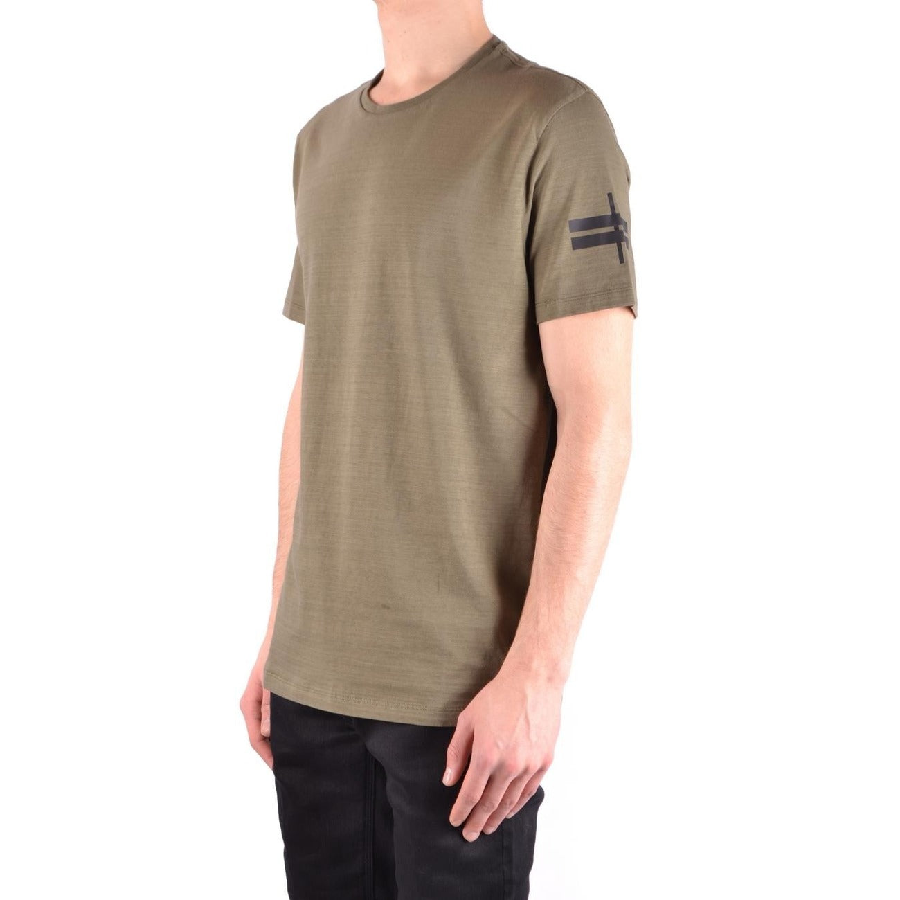 Neil Barrett T-shirt Heren Groen