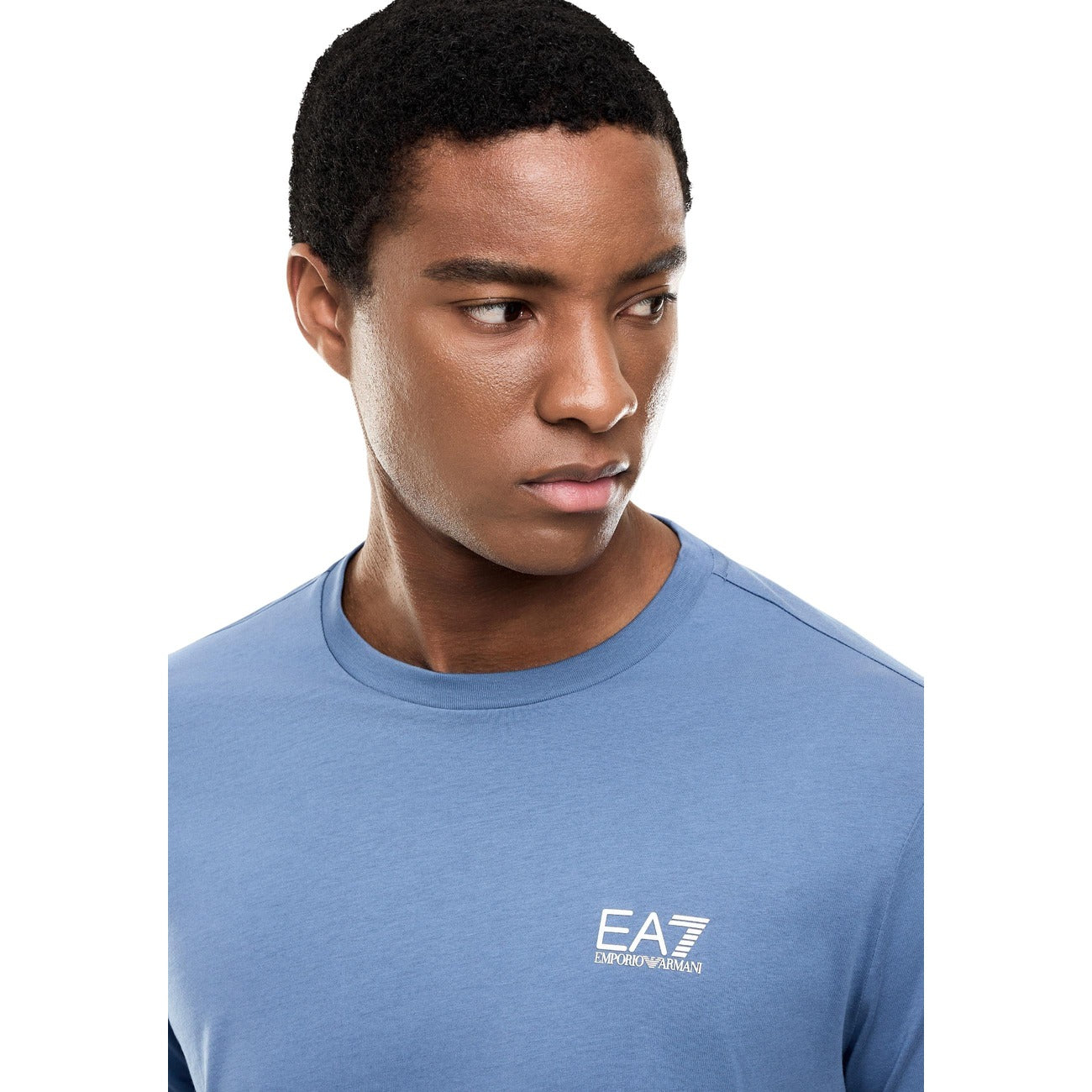 Ea7 T-shirt Heren Lichtblauw #2469671