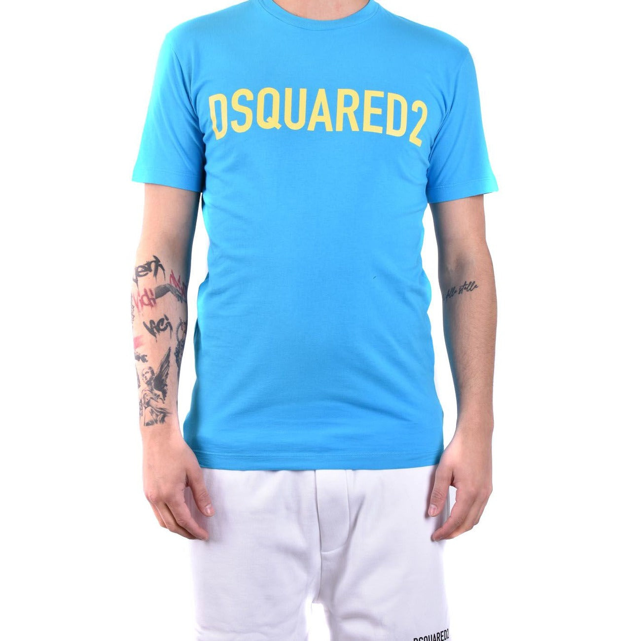 Dsquared2 T-shirt Heren Lichtblauw