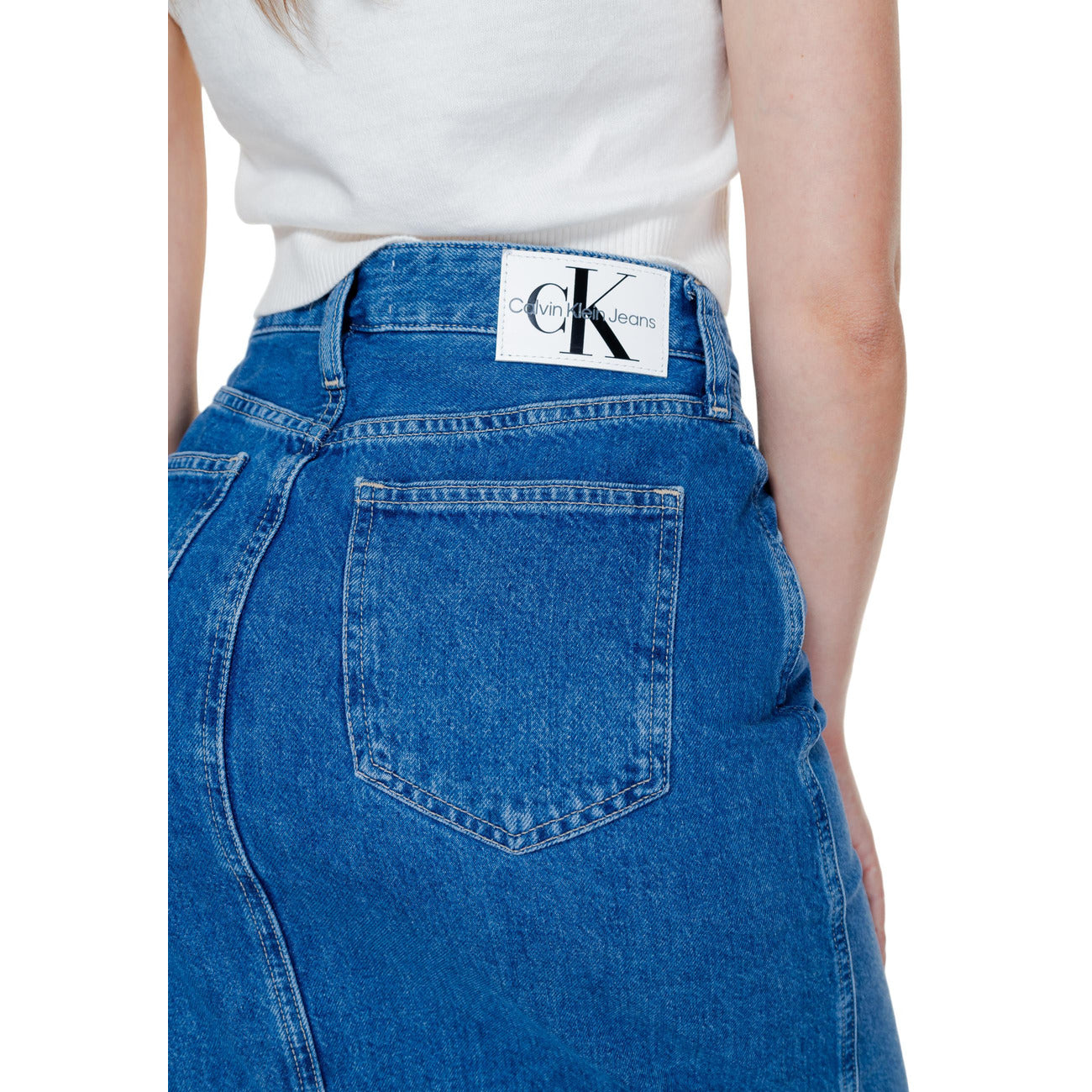 Calvin Klein Jeans Rok Dames Blauw