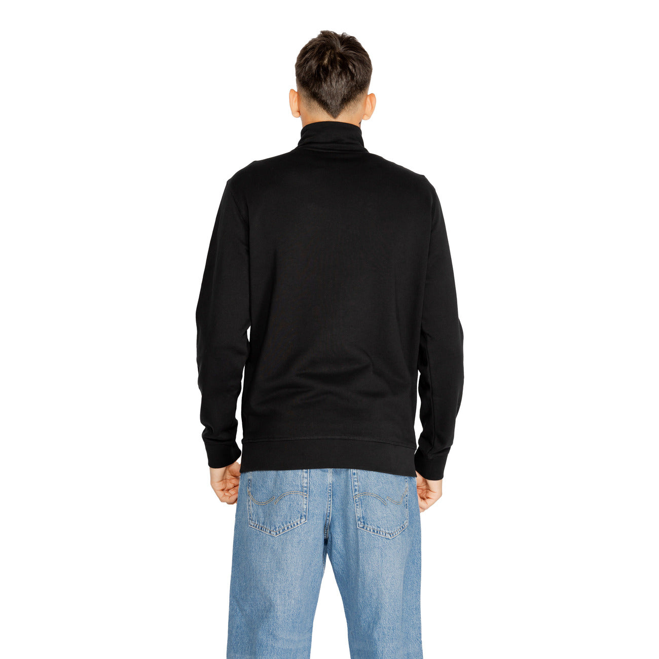 Boss Sweatshirt Heren Zwart #2329236