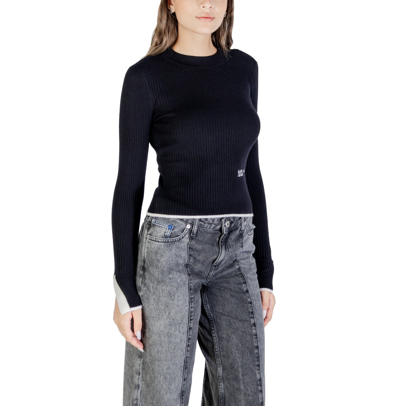 Karl Lagerfeld Jeans Breimode Dames Zwart #2428147