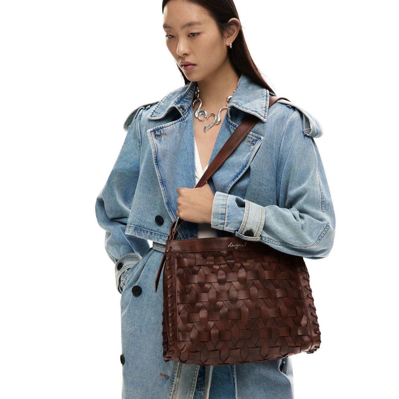 Desigual Tasche Damen Braun