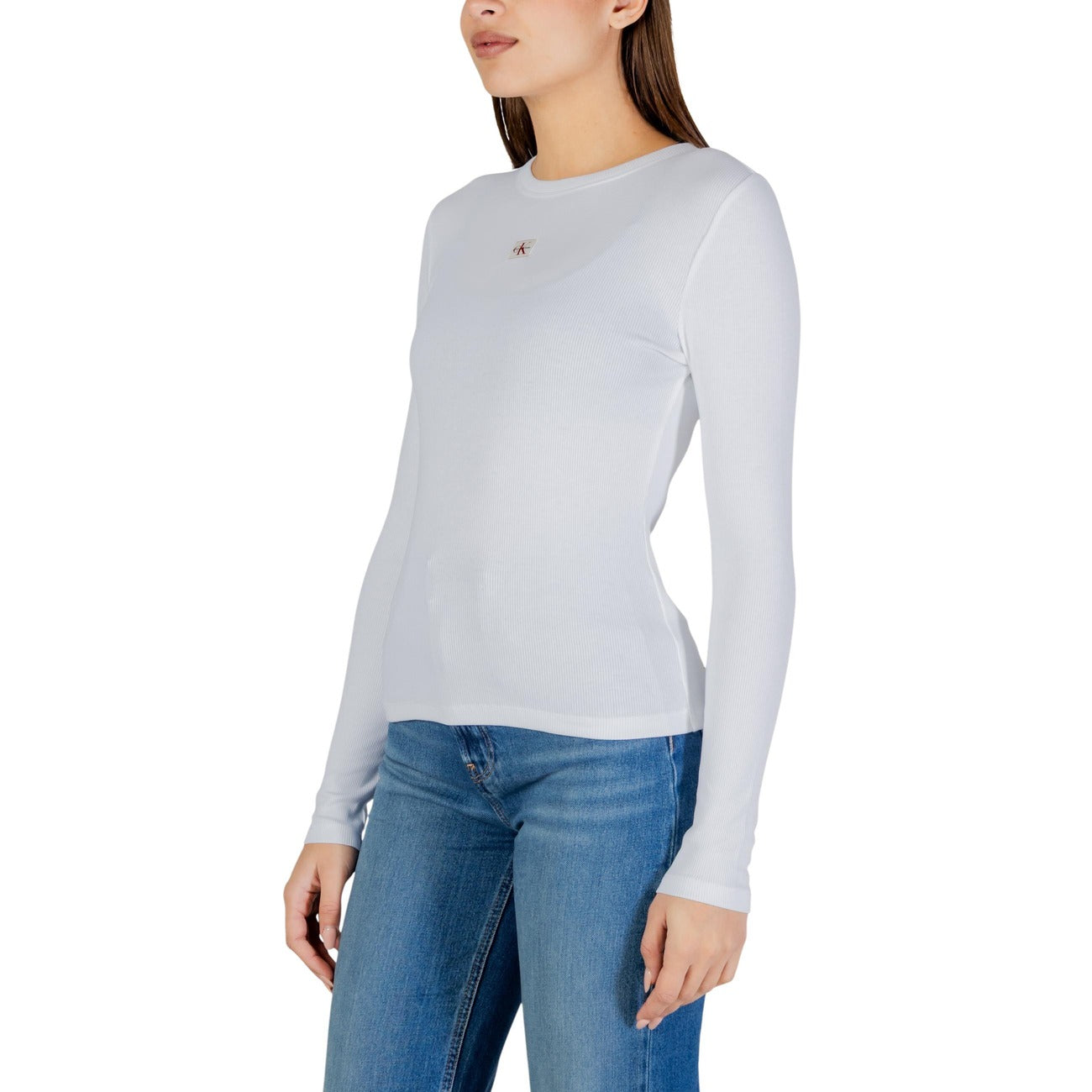 Calvin Klein Jeans T-Shirt Damen Weiß #2469895