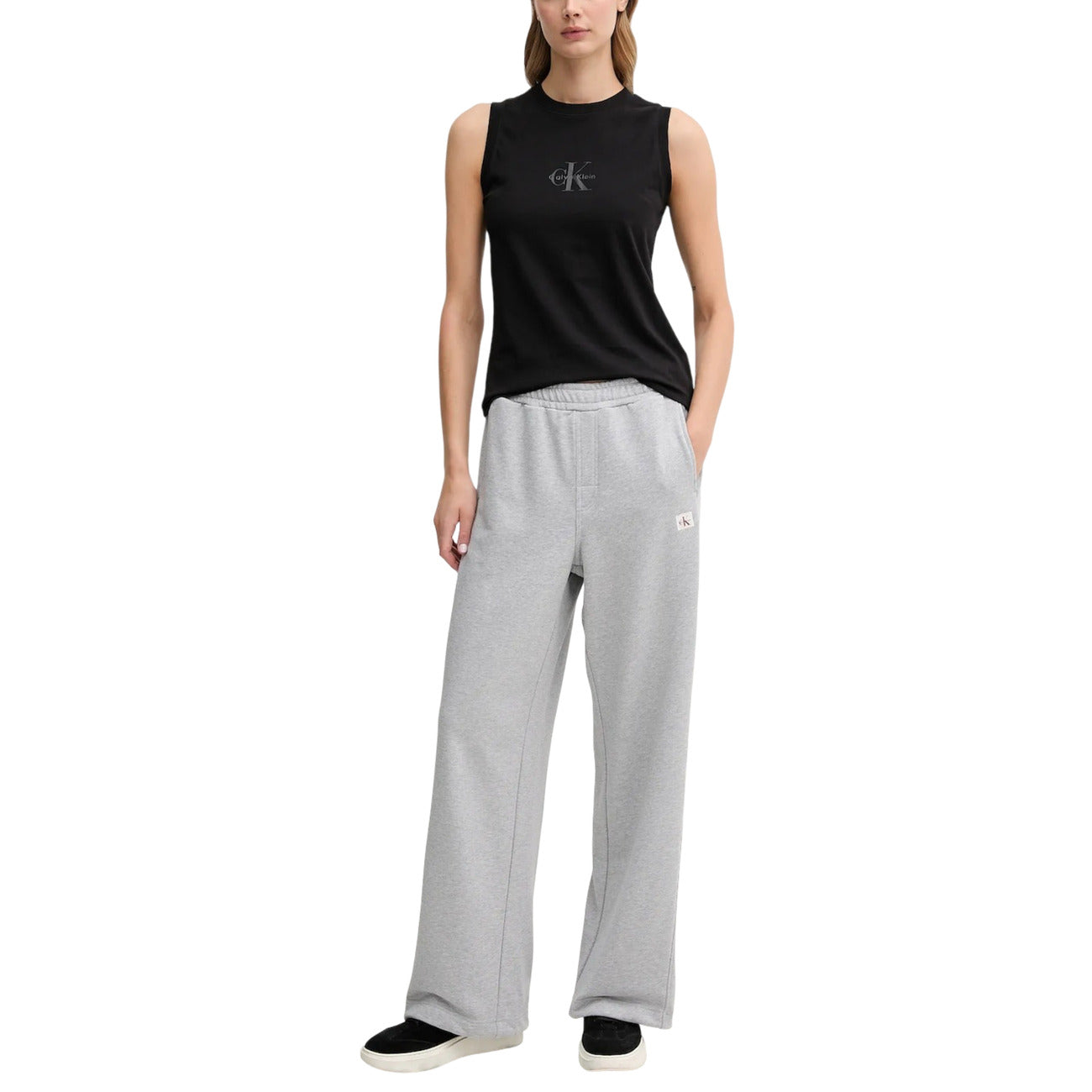 Calvin Klein Jeans Hose Damen Grau #2444342