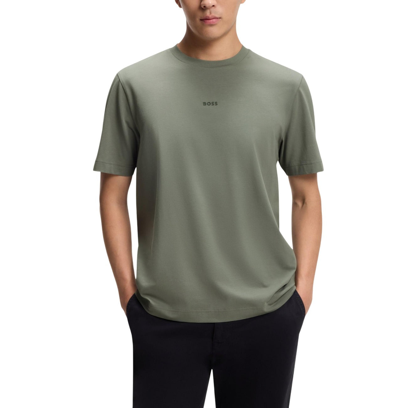 Boss T-Shirt Herren Grau Grau #2449670